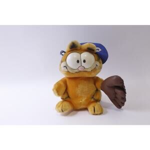 Garfield, Baseball Hero, Plush, Dakin, Vintage, Stuffed Animal, ~ 250113-WH 33